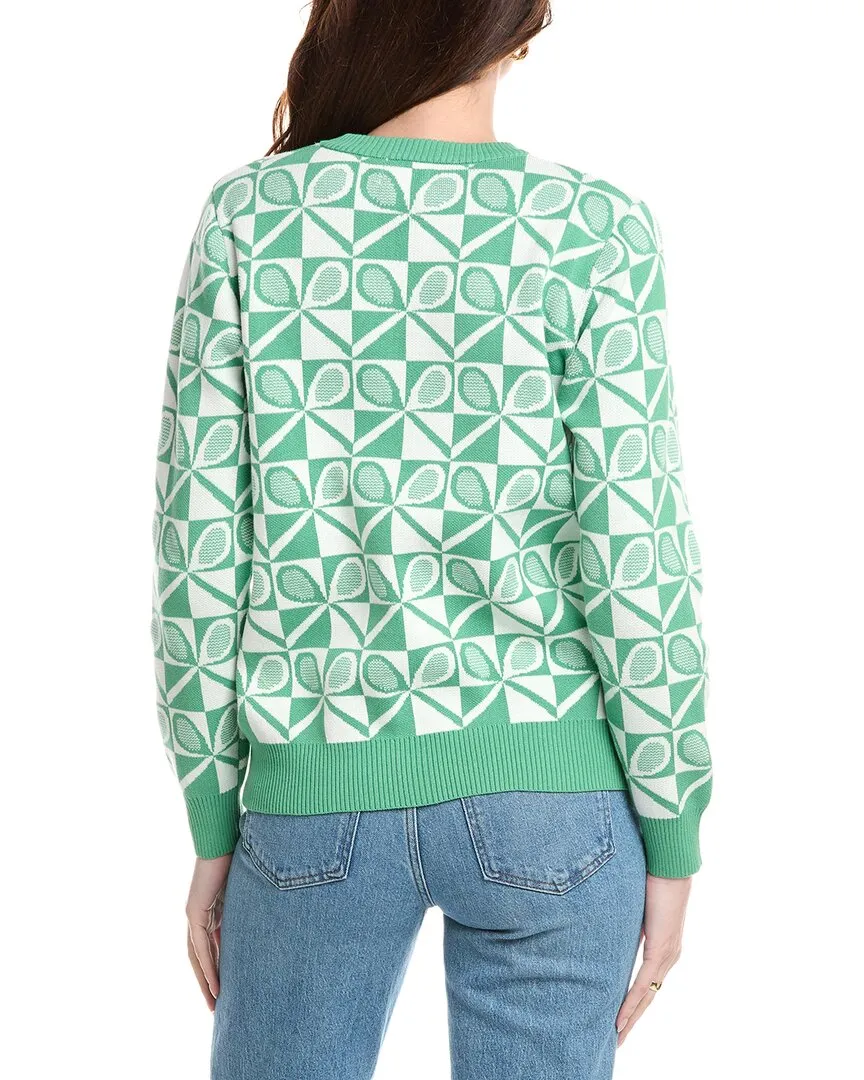 FATE Tennis Motif Sweater