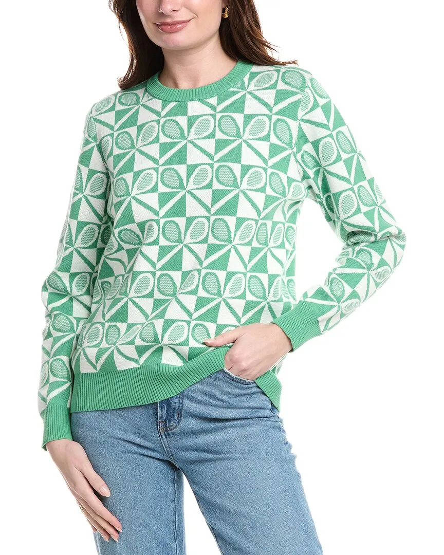 FATE Tennis Motif Sweater