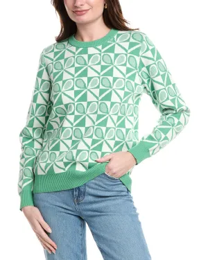 FATE Tennis Motif Sweater