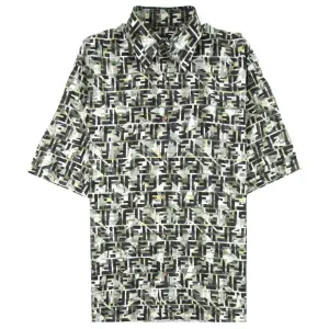 Fendi Camouflage FF Print Shirt