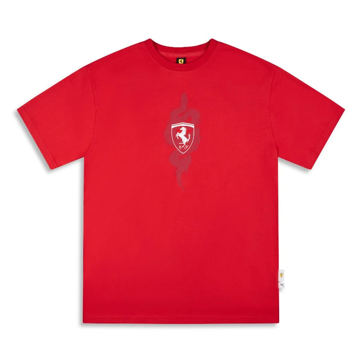   Ferrari Year Of The Snake Graphic Tee 'Rosso Corsa'