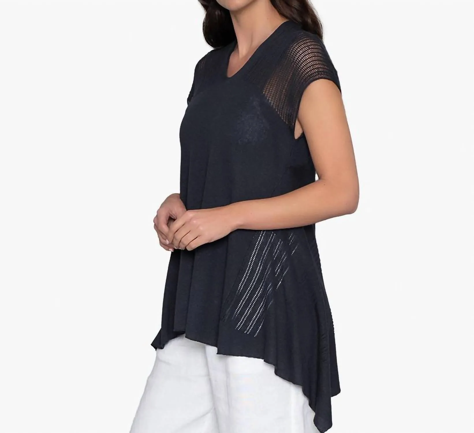 Final Touch Sweater In Black
