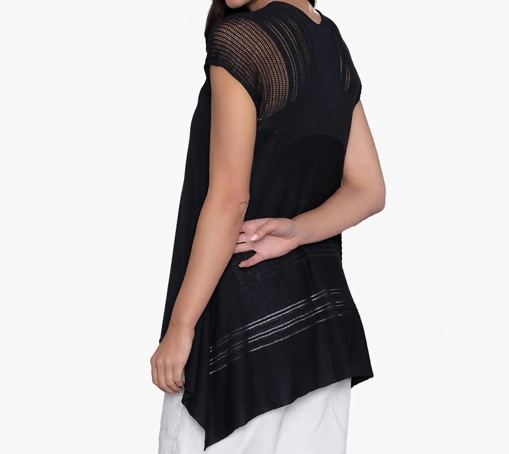 Final Touch Sweater In Black