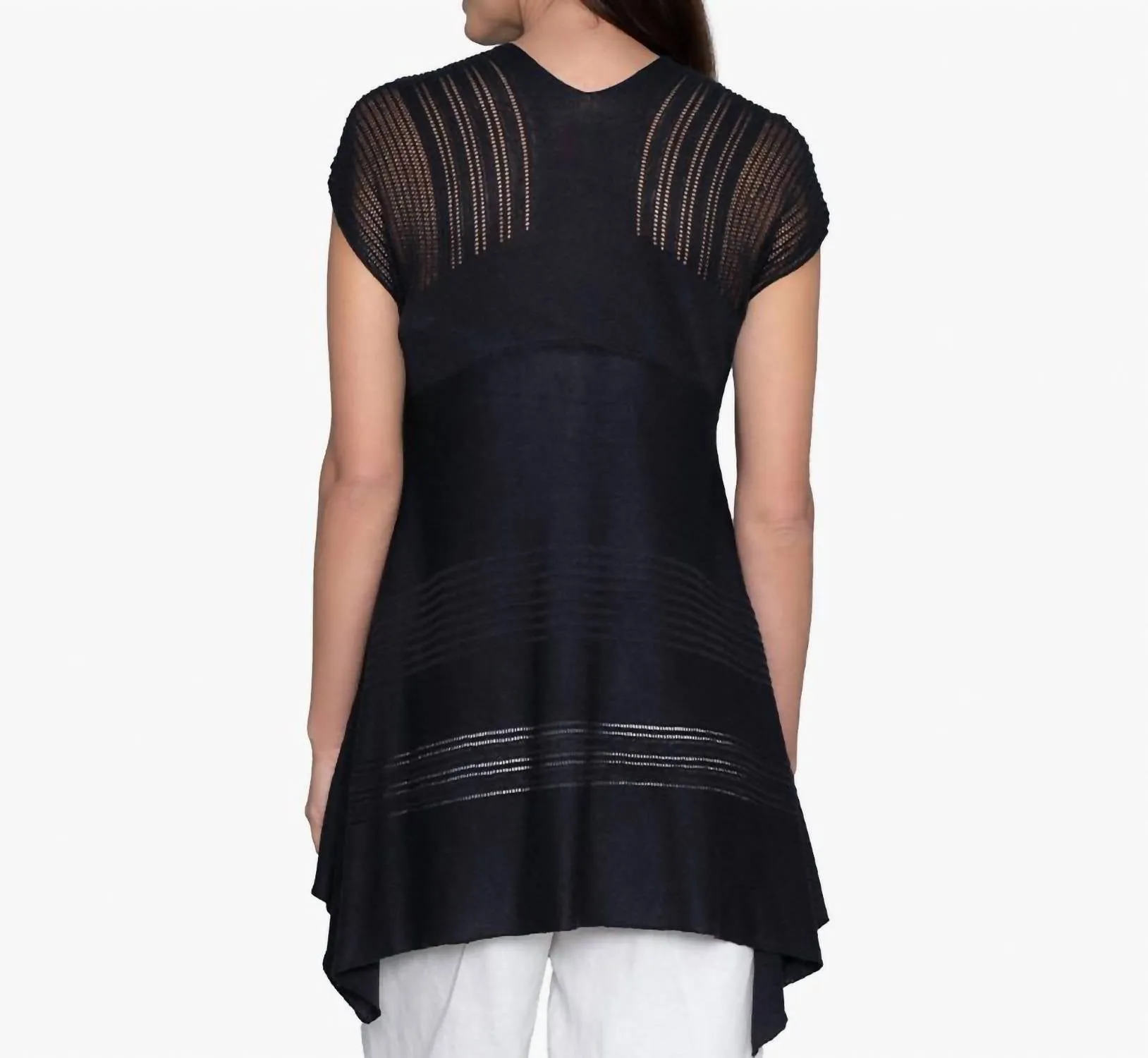 Final Touch Sweater In Black
