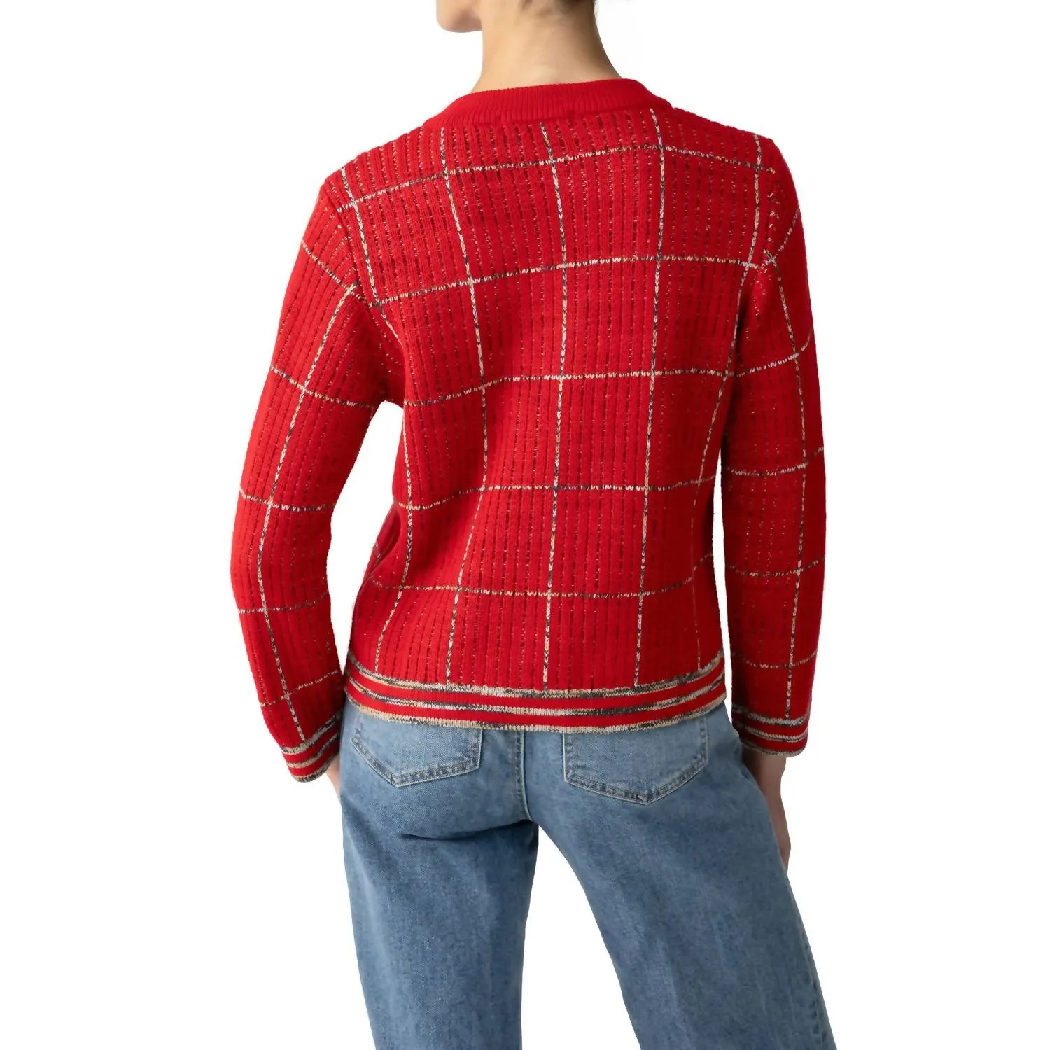 First Lady Jacket In Mars Red