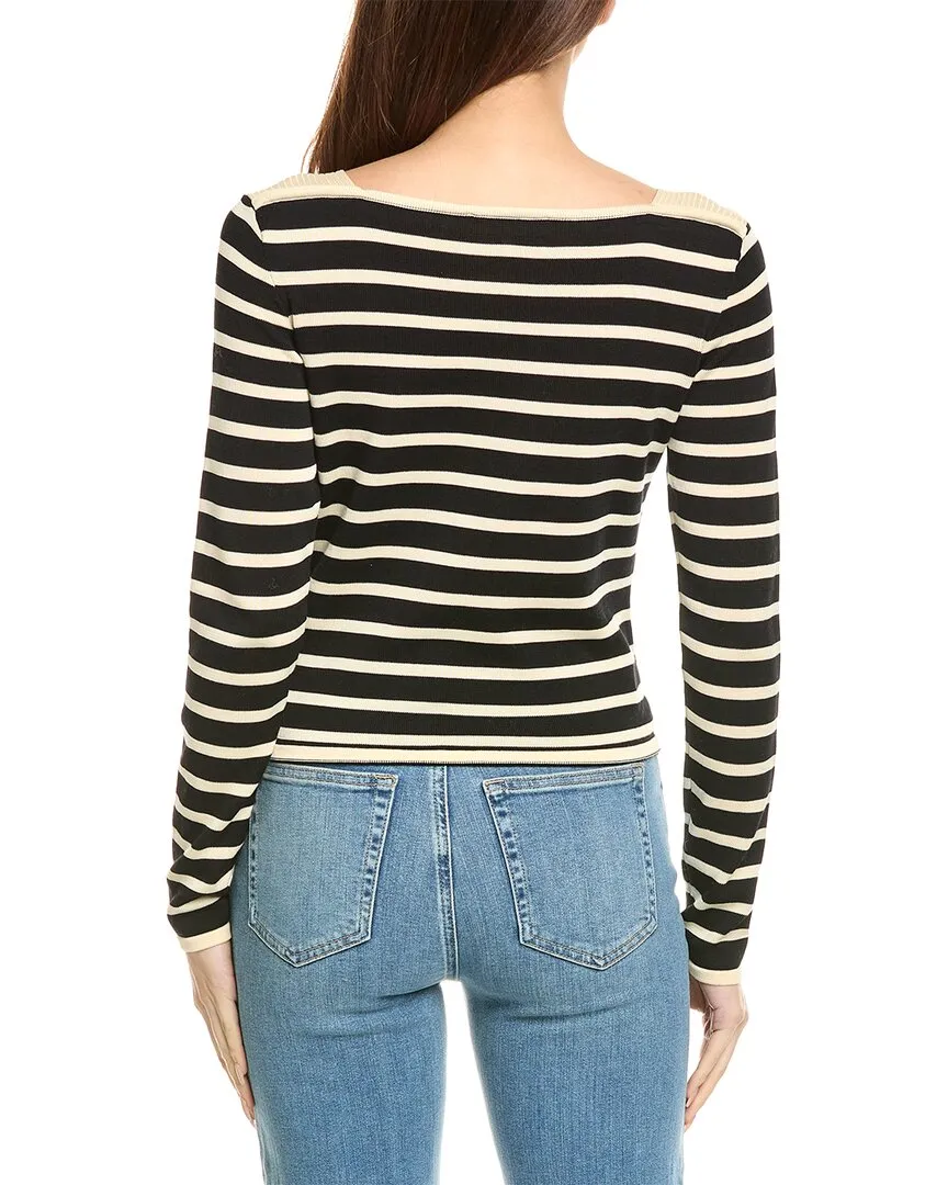 FRAME Denim Stripe Sweater