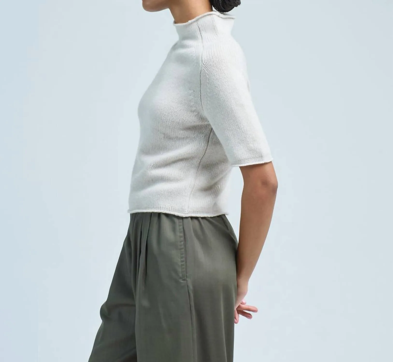 Fride Sweater In Oyster