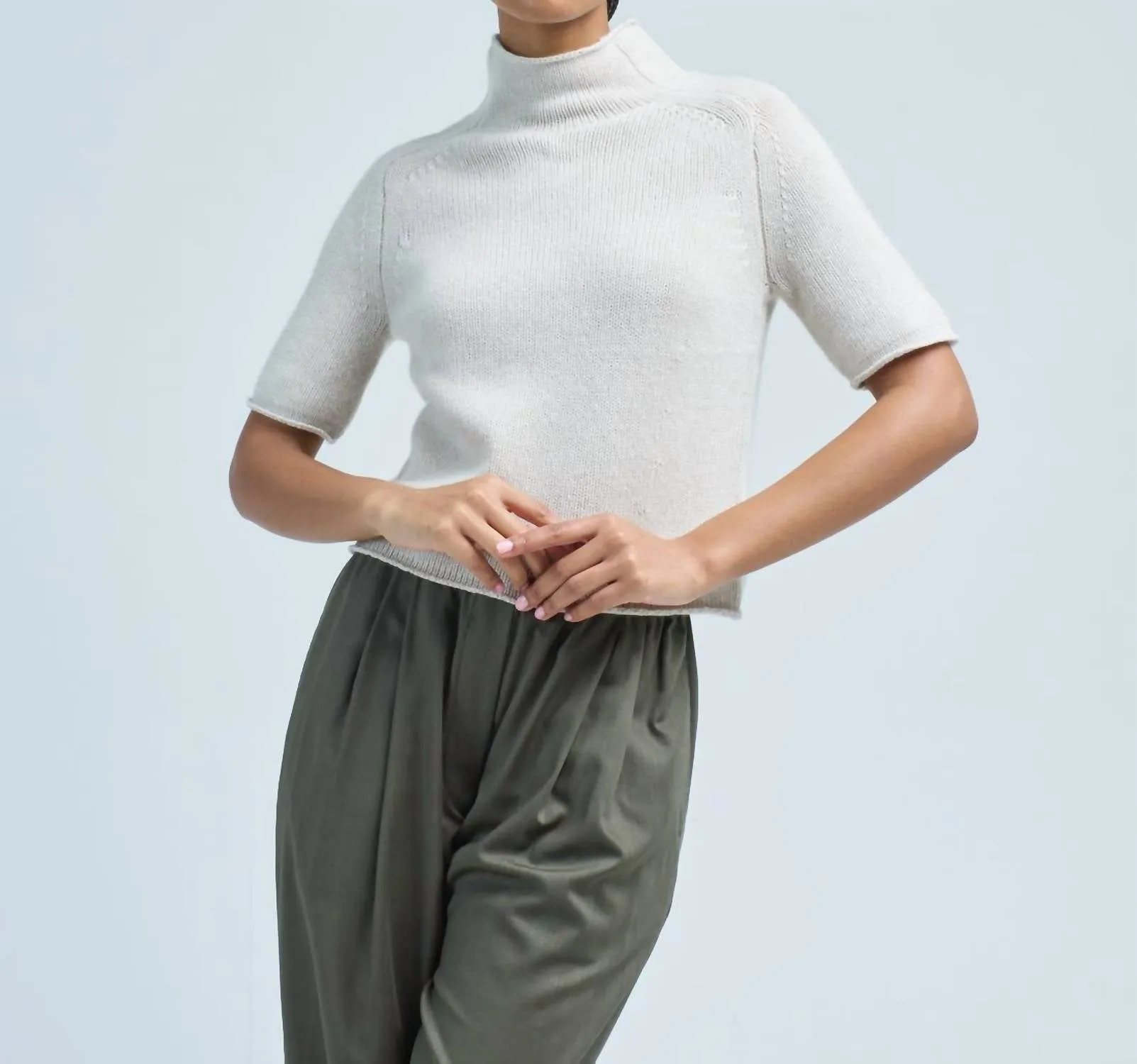 Fride Sweater In Oyster