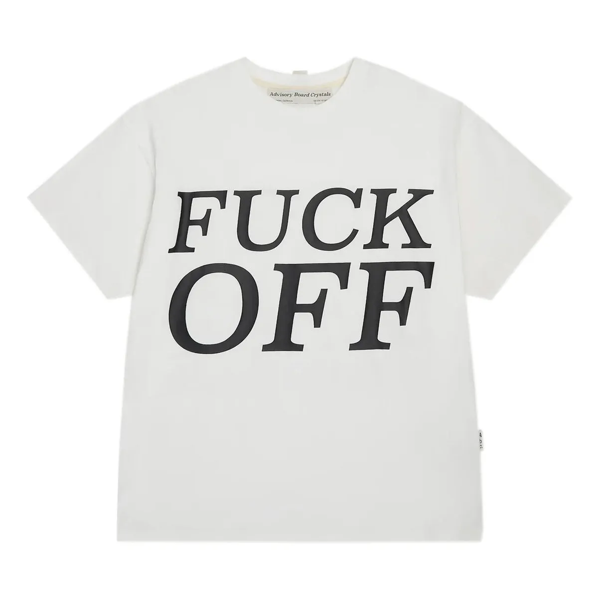 Fuck Off Tee 'White'