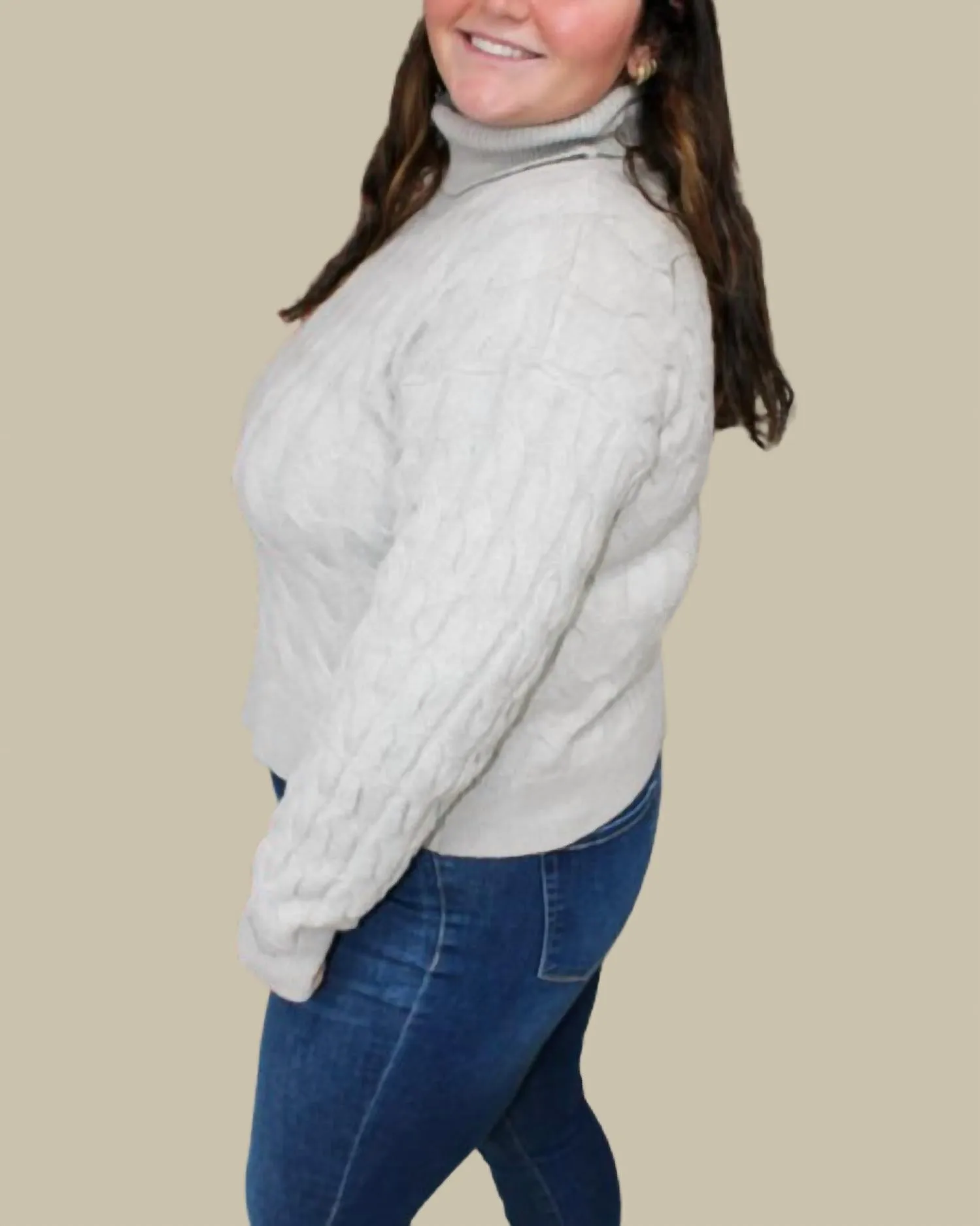 Greta Sweater In Grey