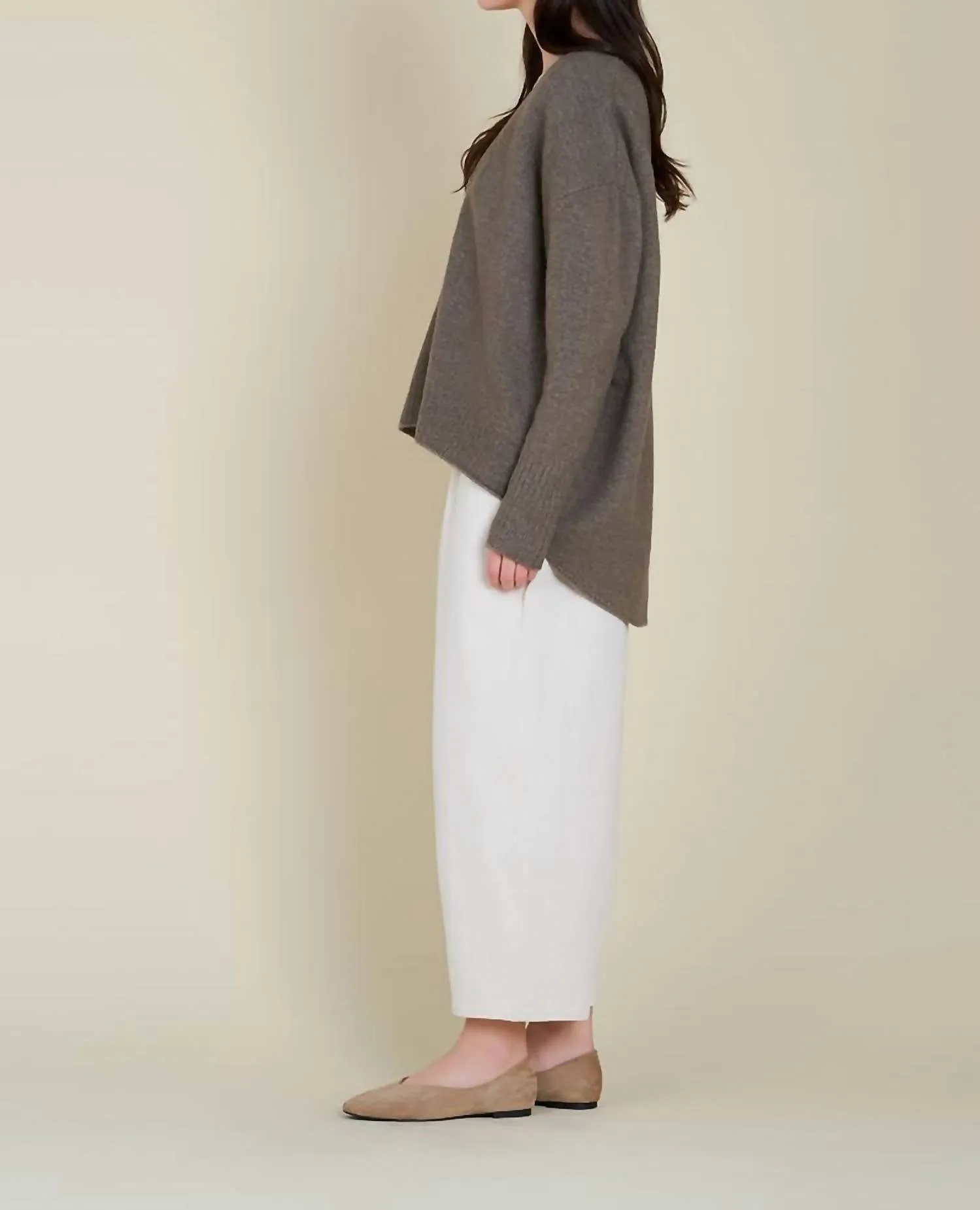 Highs & Lows Cardigan In Field Grey