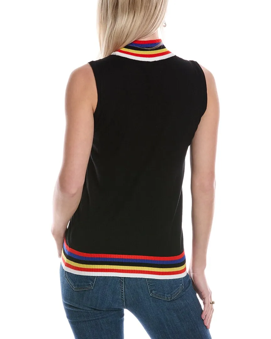Joseph A. Mock Neck Sweater