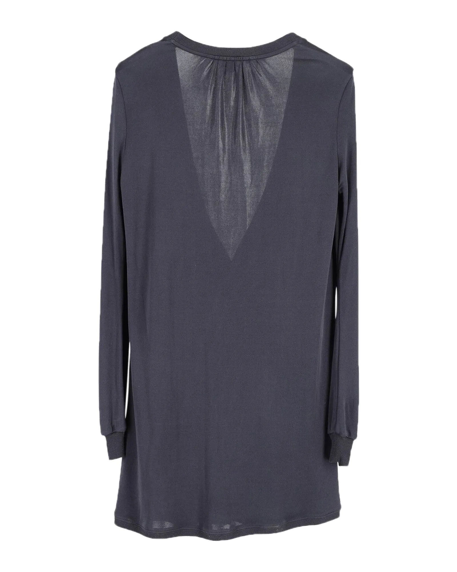 Joseph Long Cardigan in Black Silk