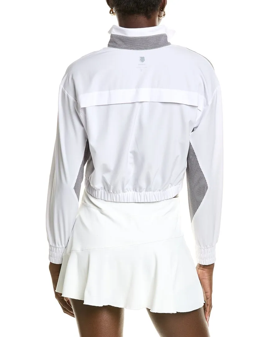 K-Swiss Crop 1/4 Zip-Pullover