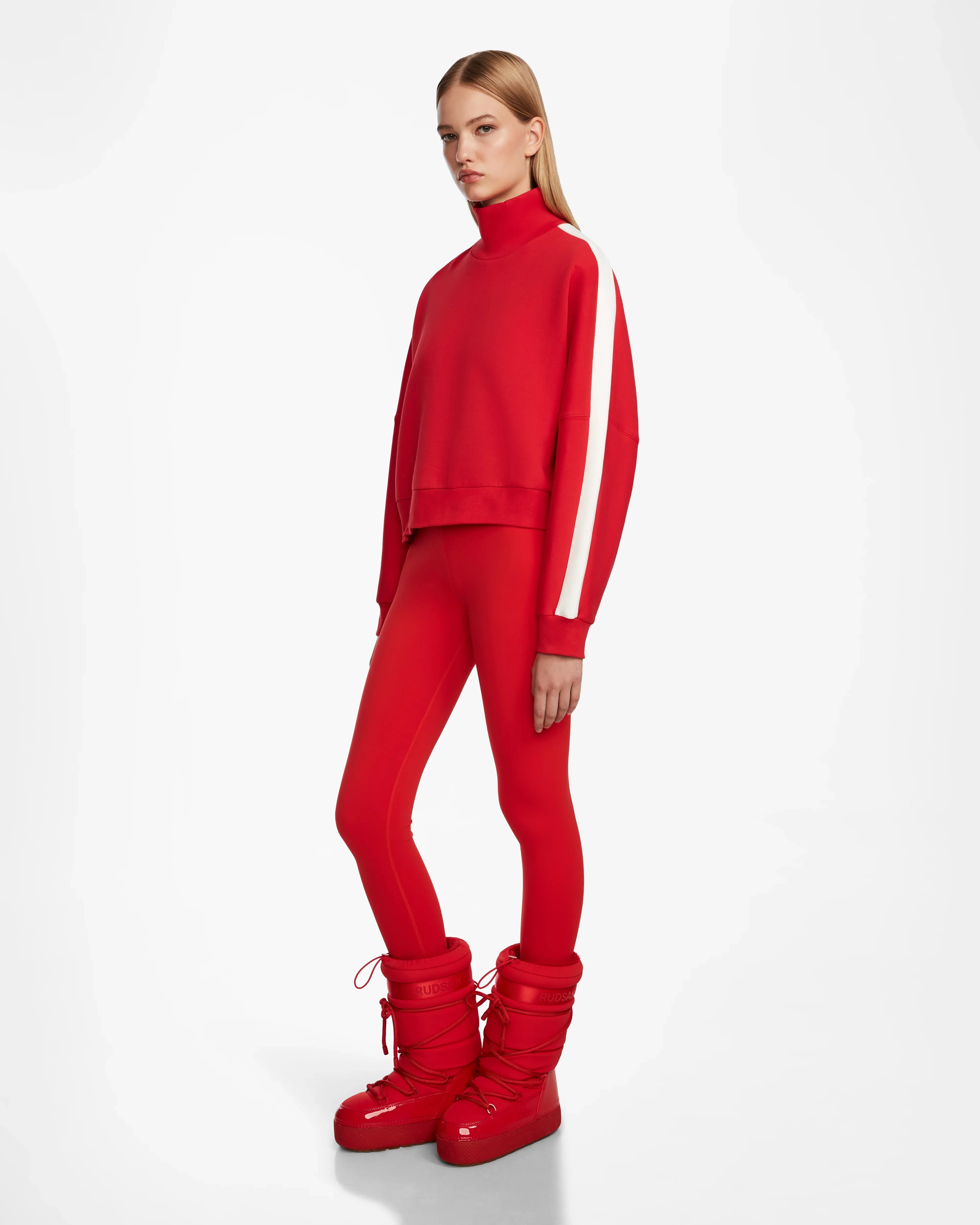 KELLIE WOMEN'S OVERSIZE MOCK NECK TOP