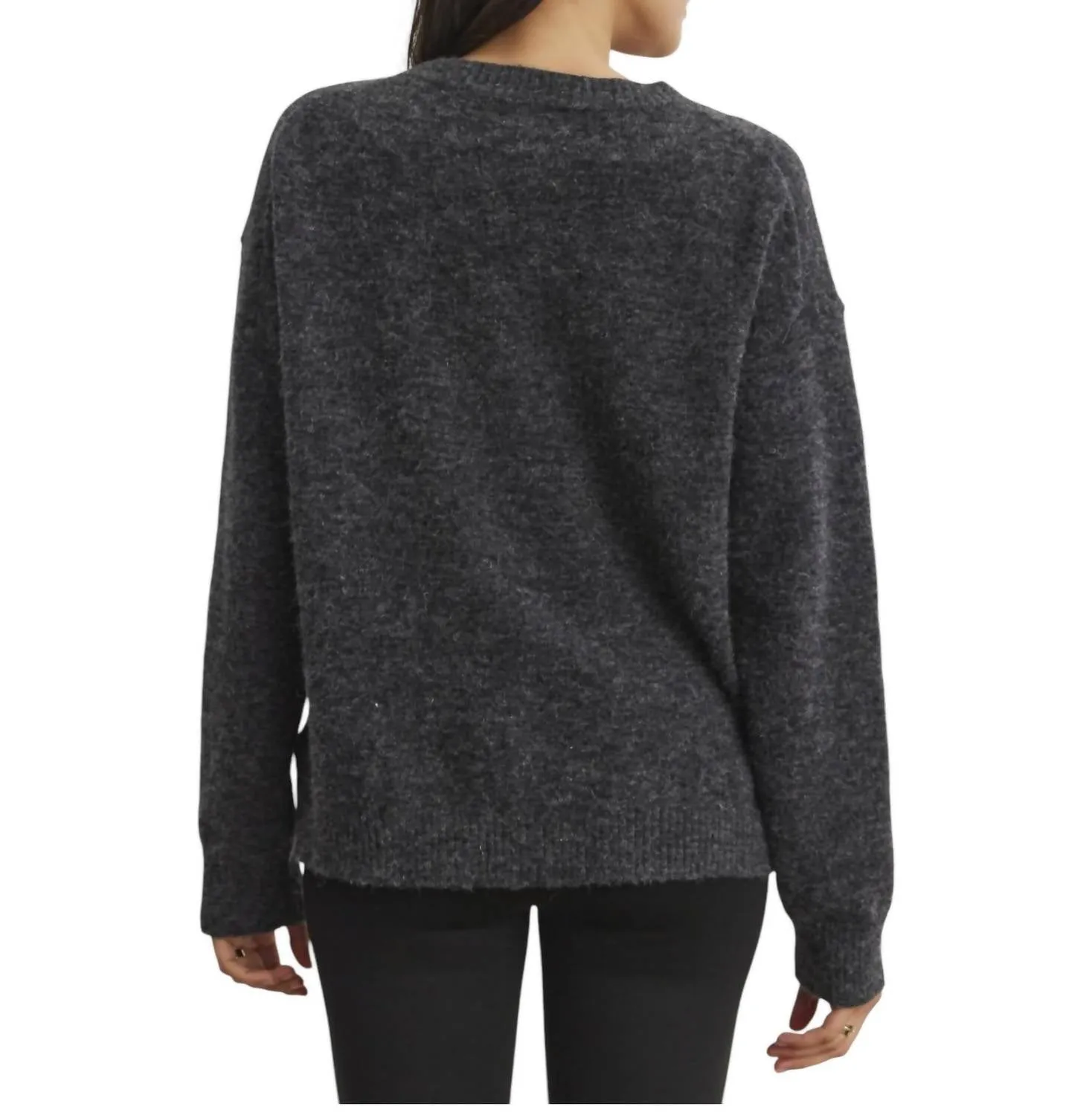 Kelsa Sweater In Charcoal