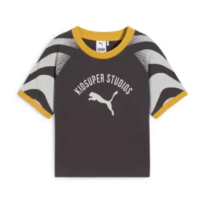   Kidsuper Wmns Tee 'Dark Coal'