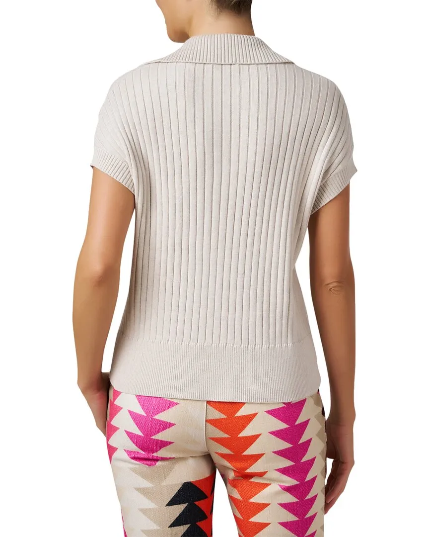Kinross Ribbed Polo Sweater