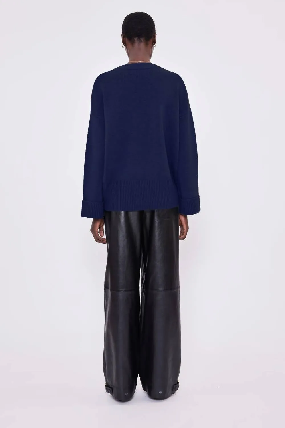 Knightsbridge Knit Sweater In Navy