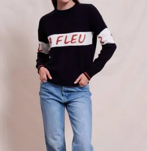 La Fleur Sweater In Blue