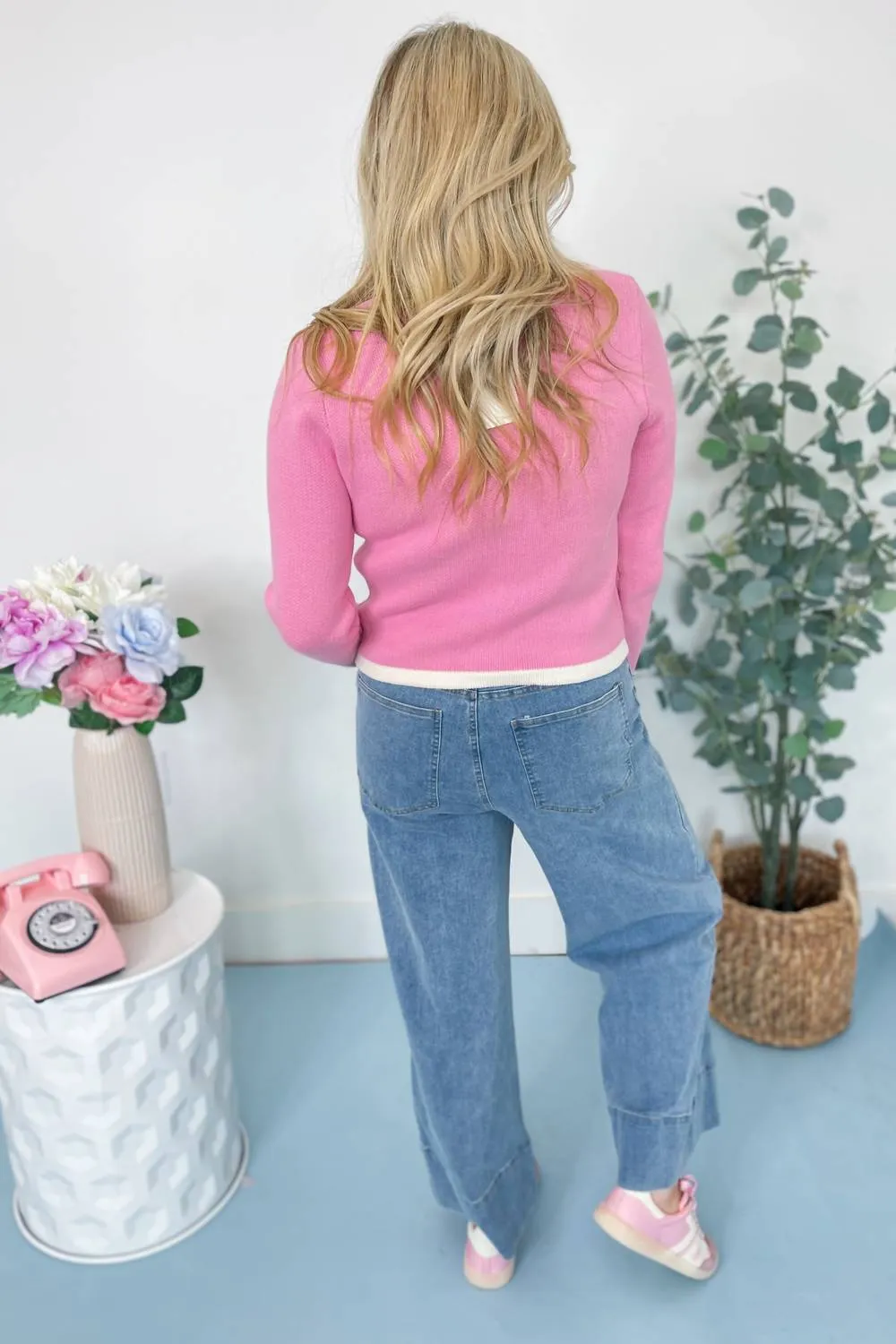 Lady Emma Cardigan In Pink