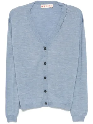Light Blue Mending Cardigan