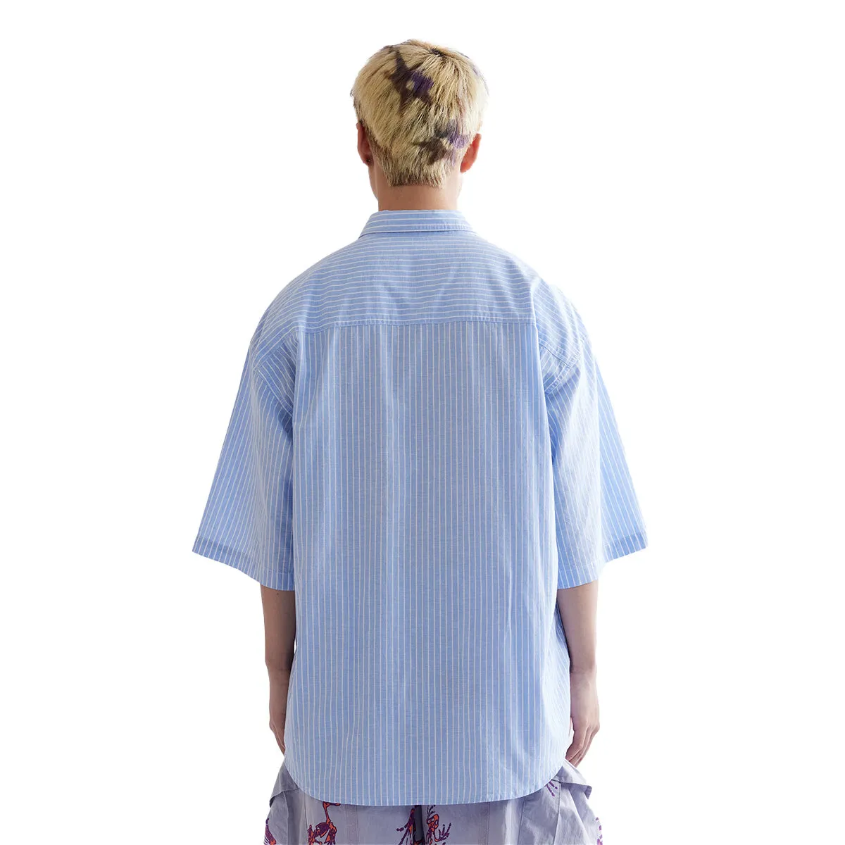 Lil' Bone Oversized Shirt 'Blue Stripe'