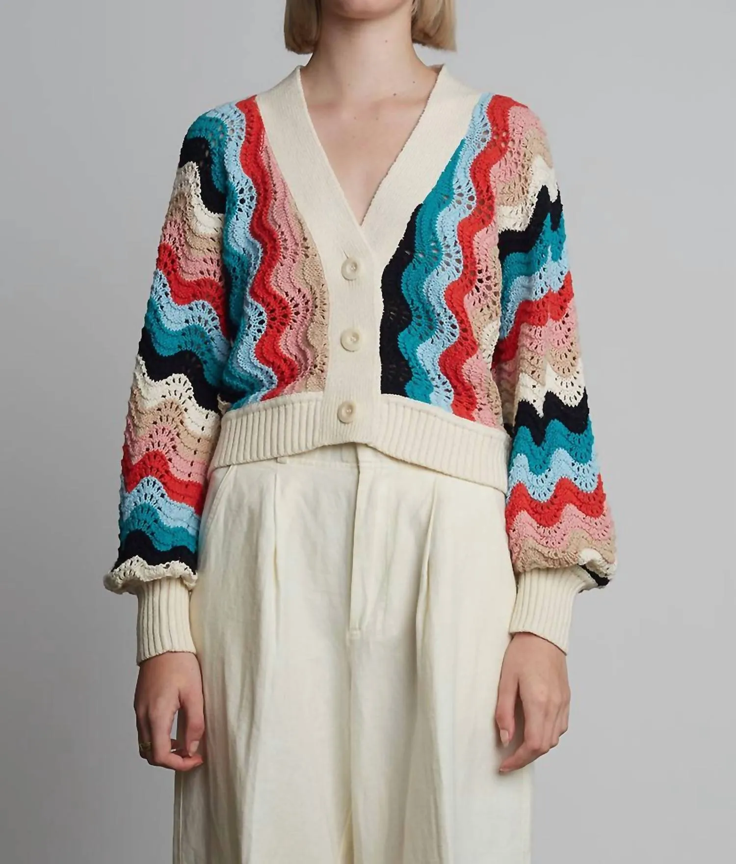 Luna Cardigan In Multi