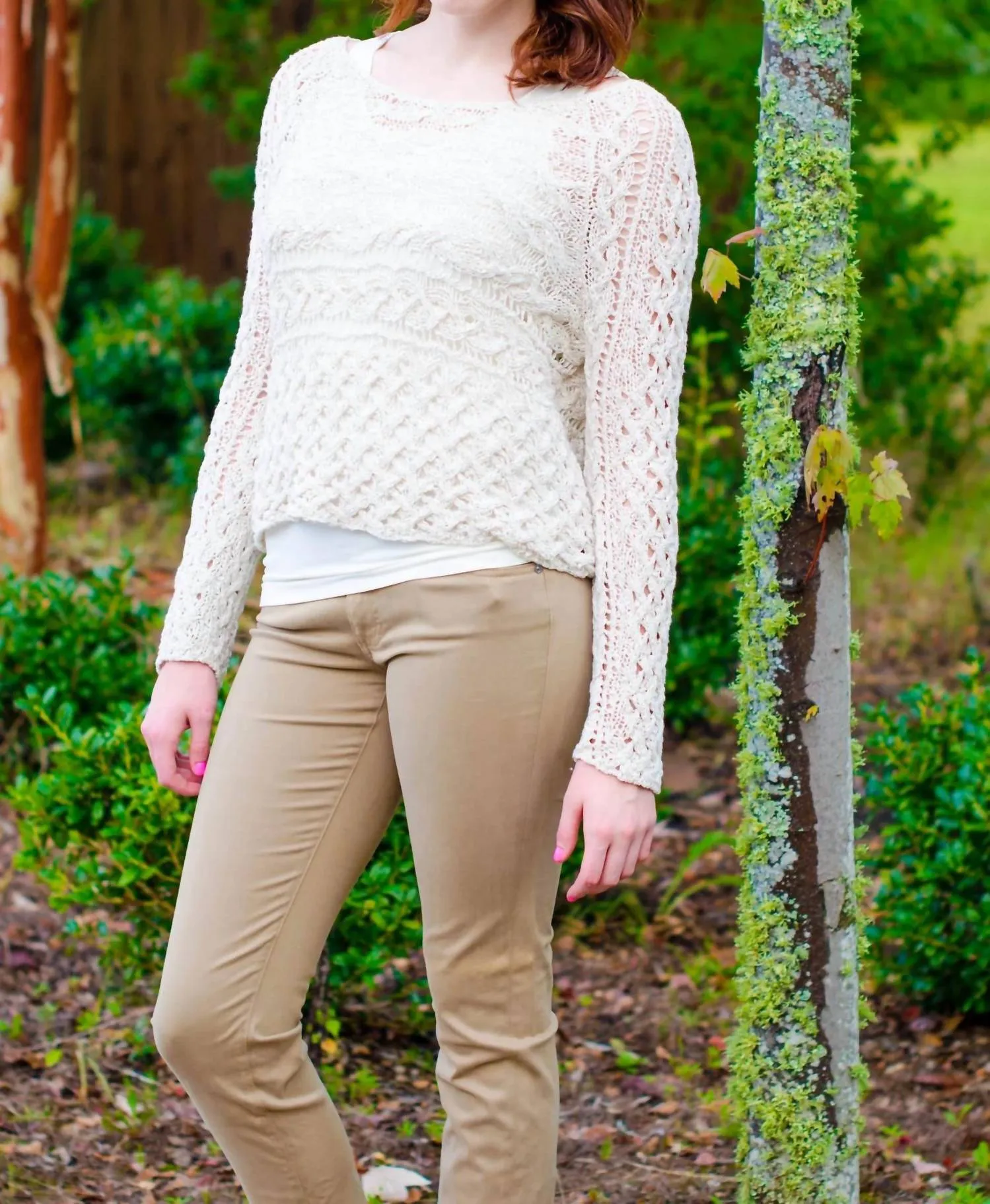 Marigold Pullover In Ivory