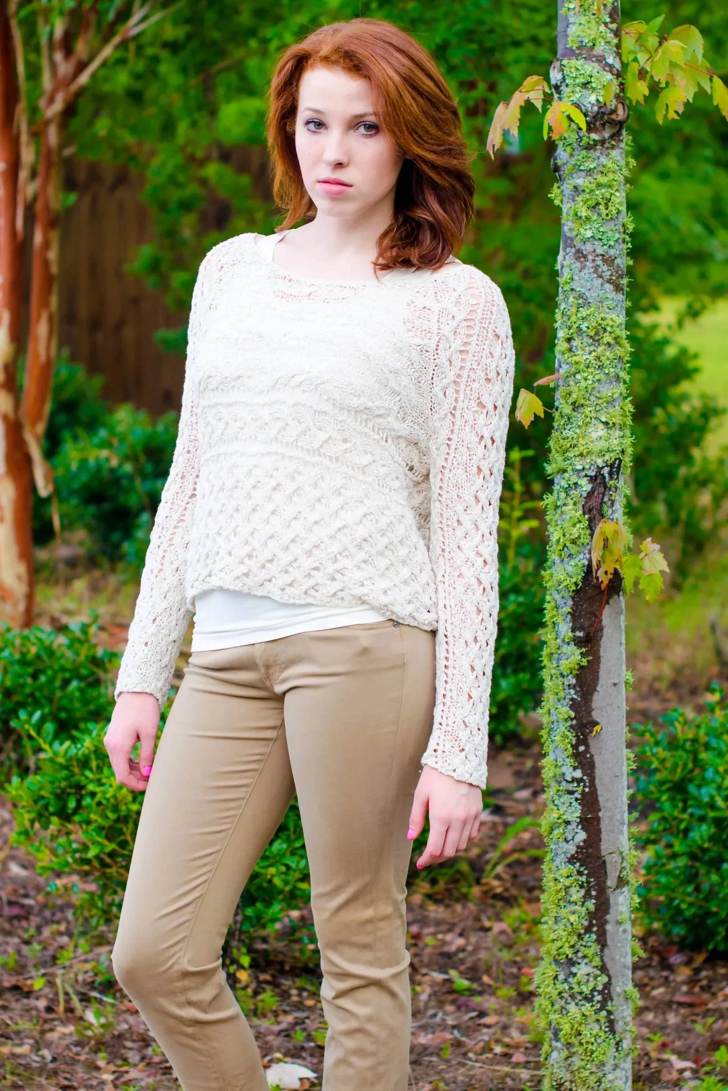 Marigold Pullover In Ivory