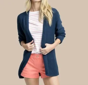 Marren Cardigan In Dress Blue