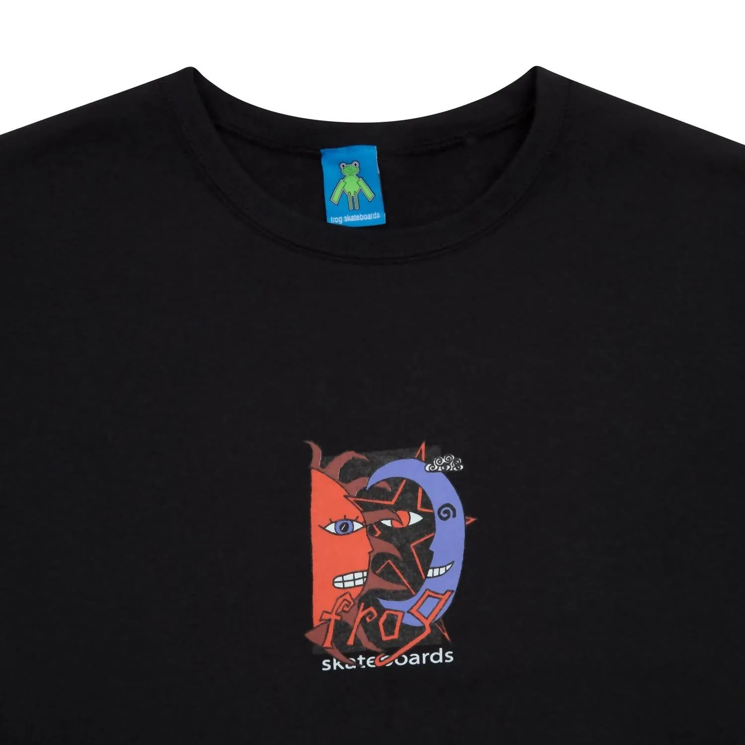 Men's Sun And Moon Crewneck Sweatshirt In Black