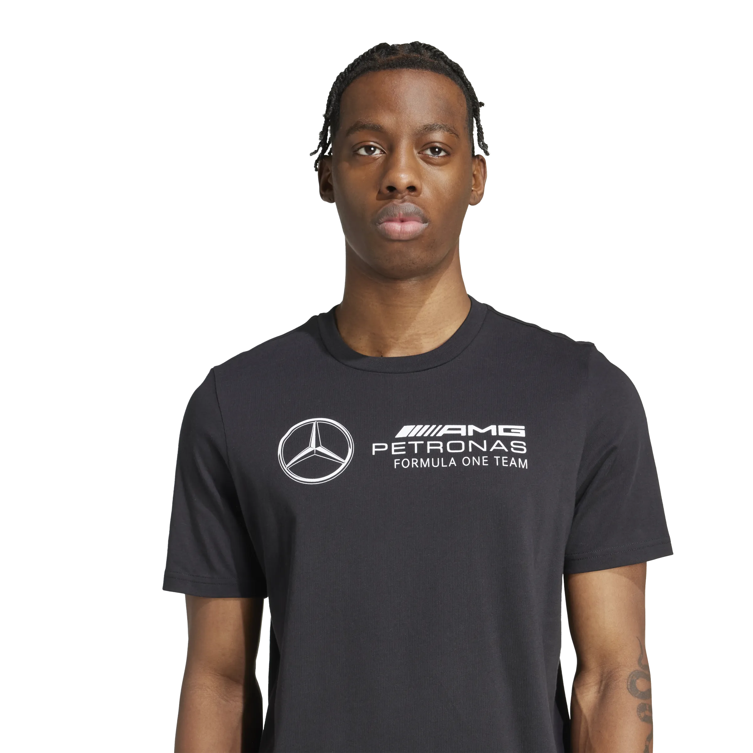   Mercedes AMG Petronas F1 Team DNA Graphic Tee 'Black White'