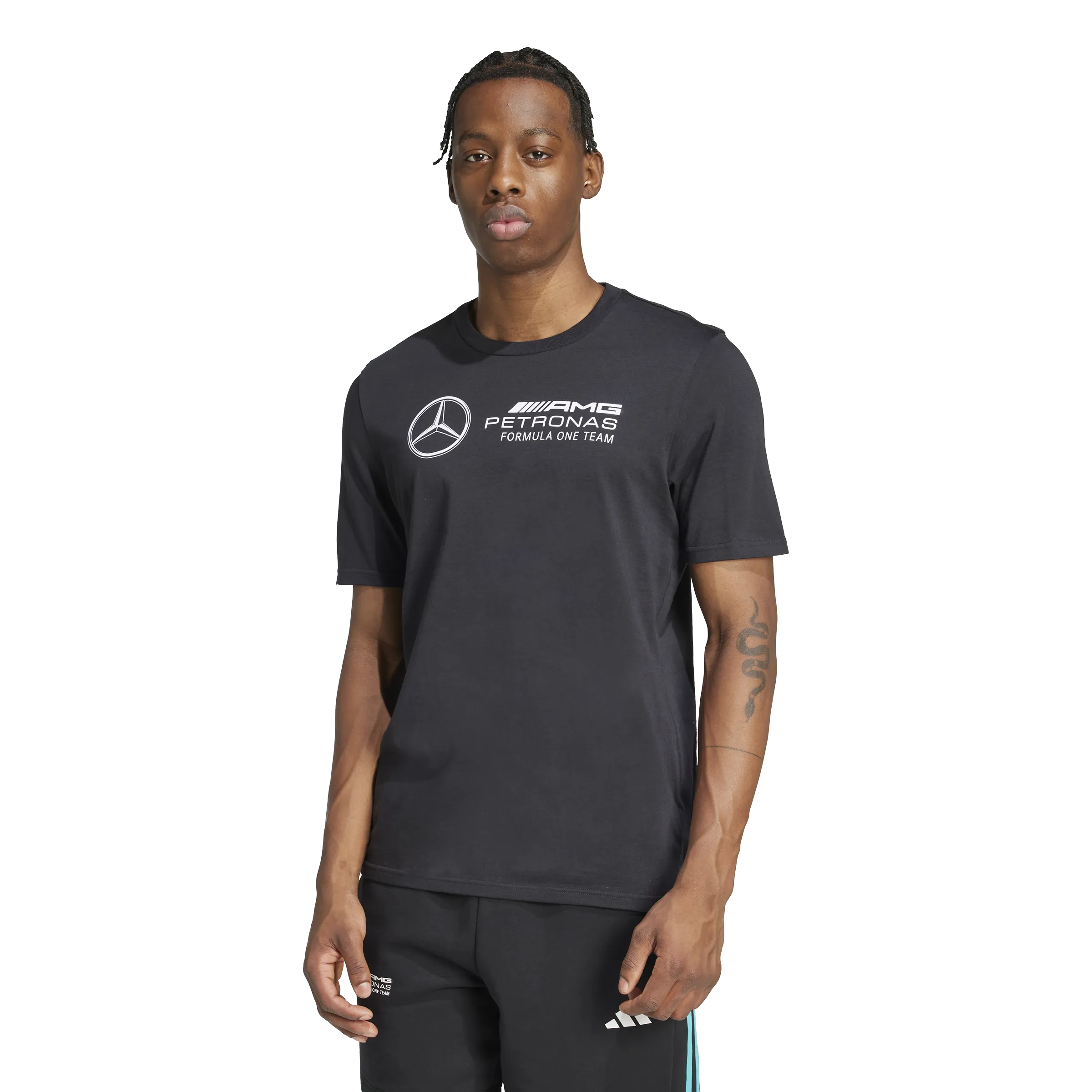   Mercedes AMG Petronas F1 Team DNA Tee 'Black White'
