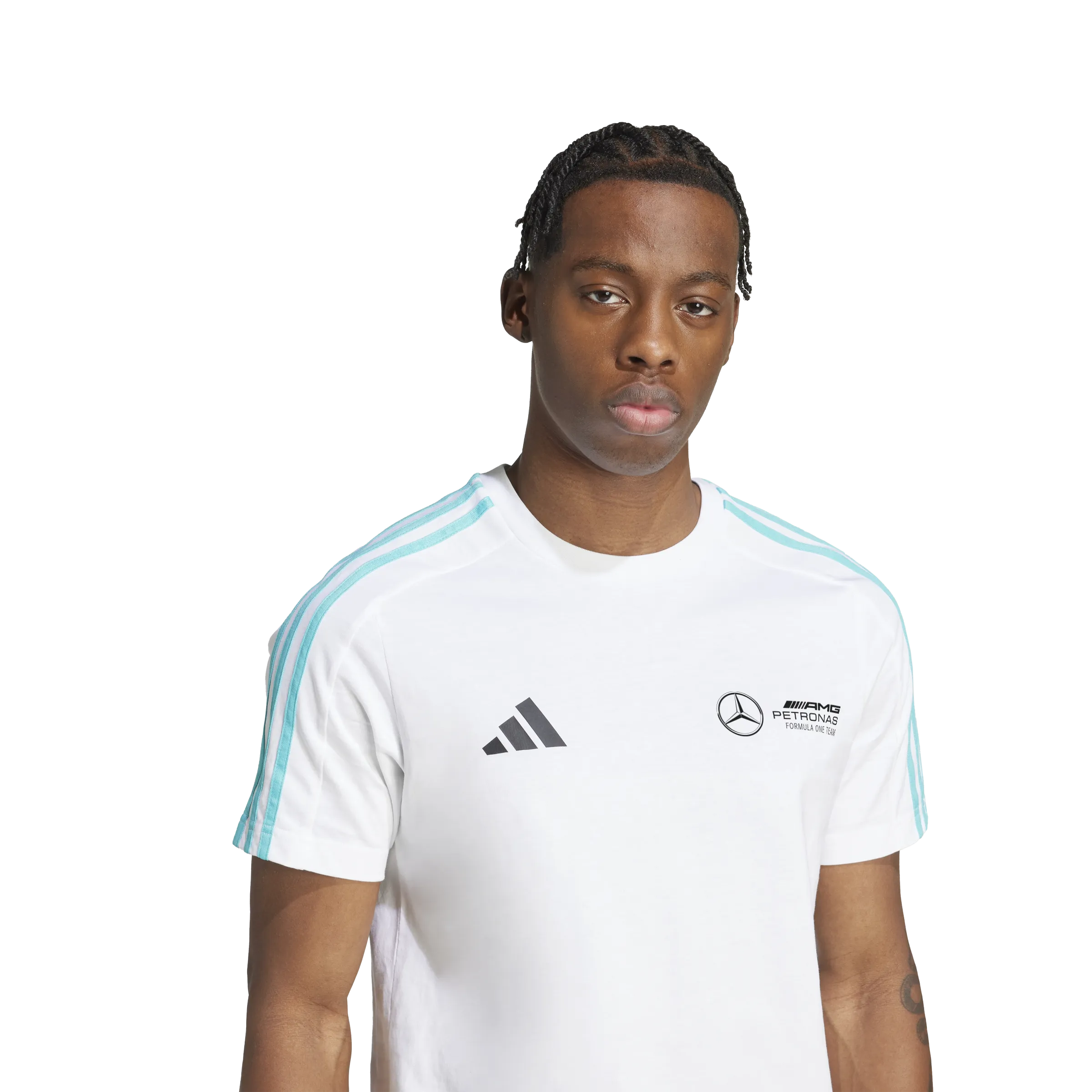   Mercedes AMG Petronas F1 Team DNA Tee 'White Black'
