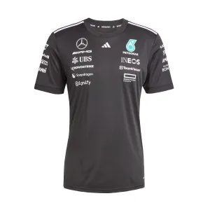   Mercedes AMG Petronas F1 Team Driver Jersey 'Black Reflective Silver'