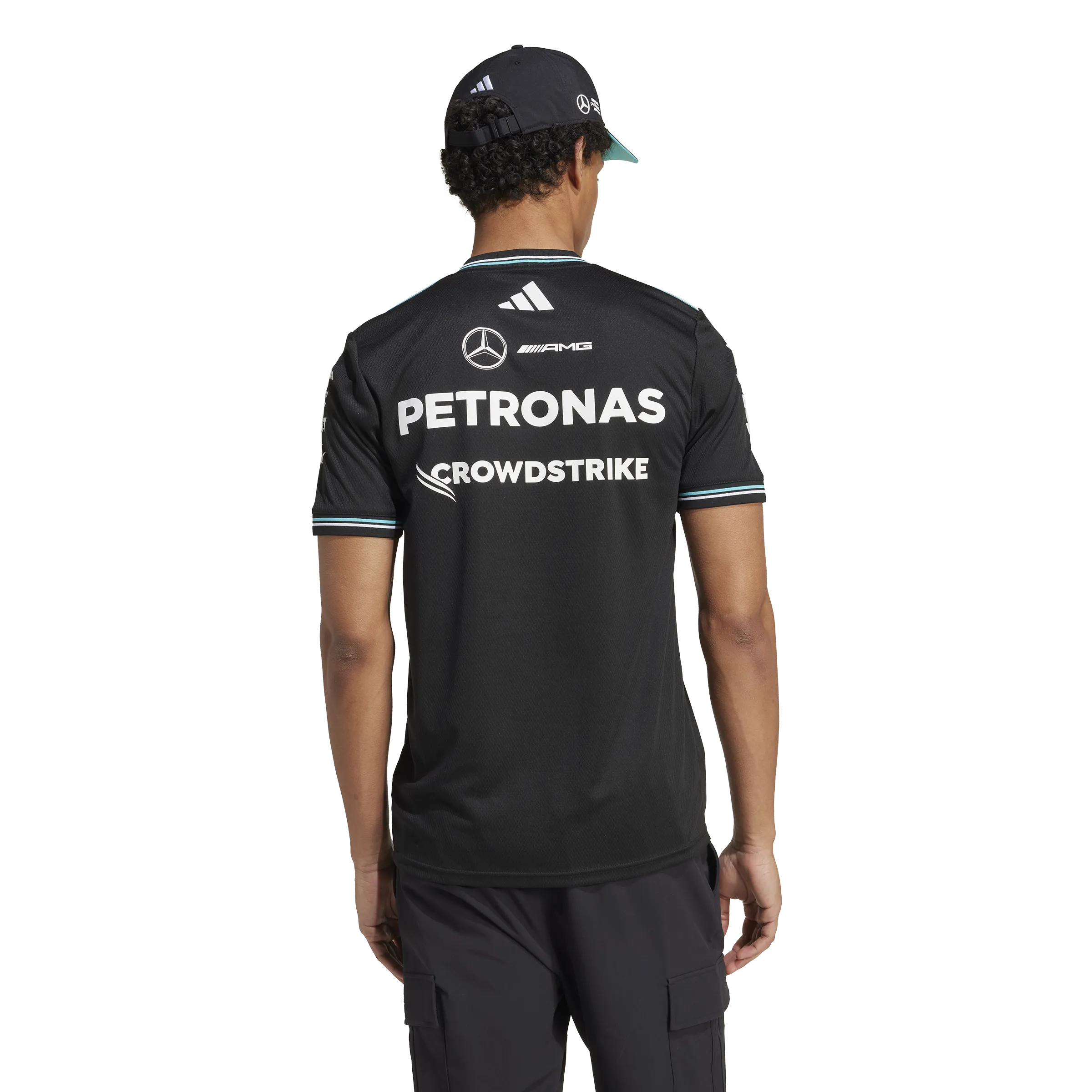   Mercedes AMG Petronas F1 Team Driver Jersey 'Black White'