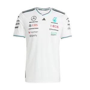   Mercedes AMG Petronas F1 Team Driver Jersey 'White Black'