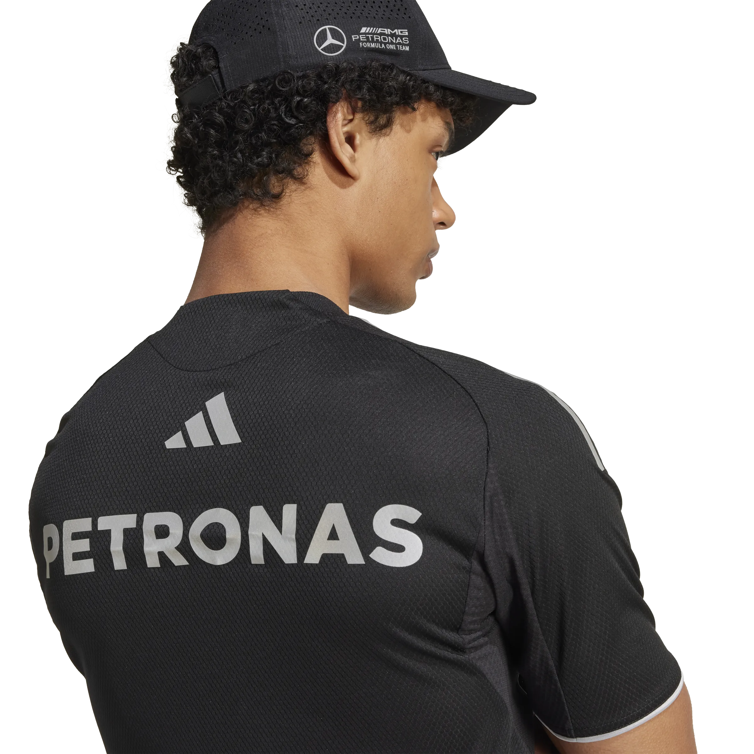   Mercedes AMG Petronas F1 Team Mechanics Jersey 'Black Reflective Silver'