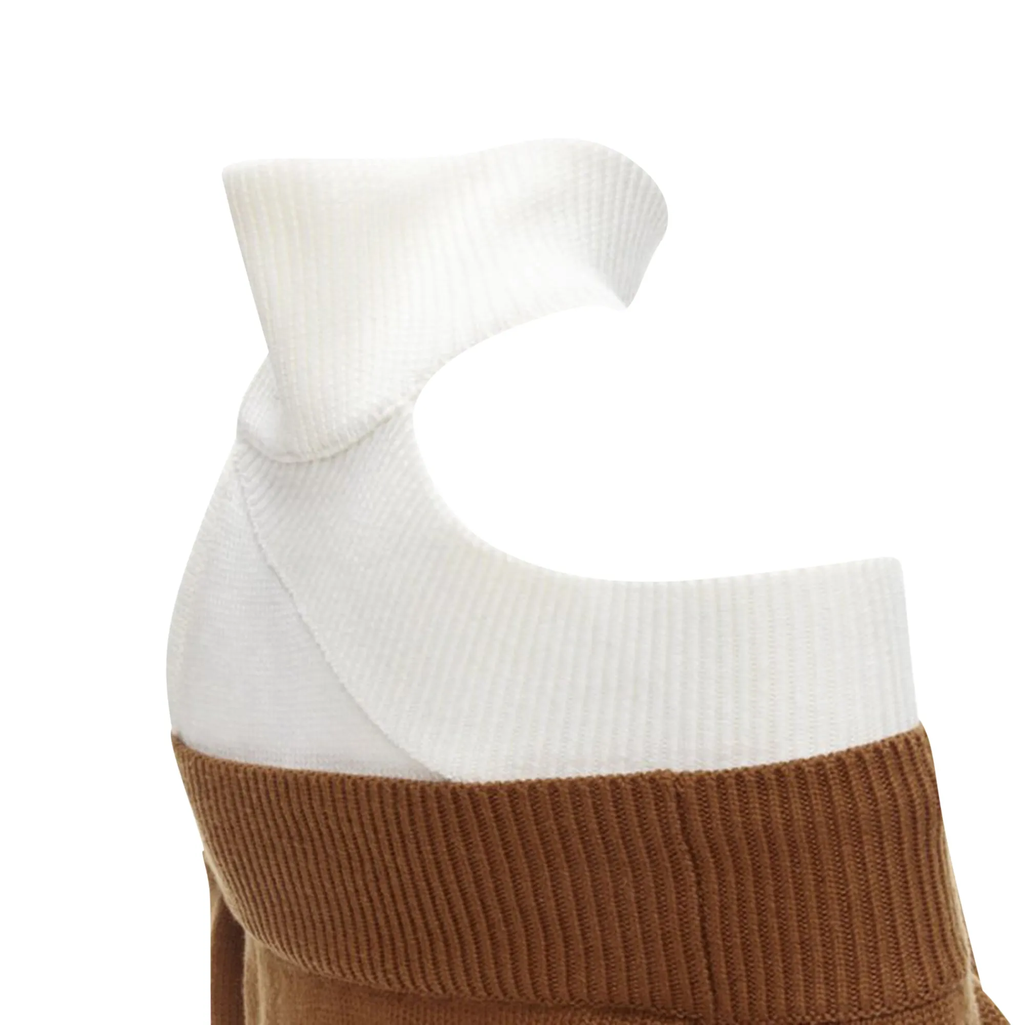 Monse merino wool slash off shoulder turtleneck collar sweater
