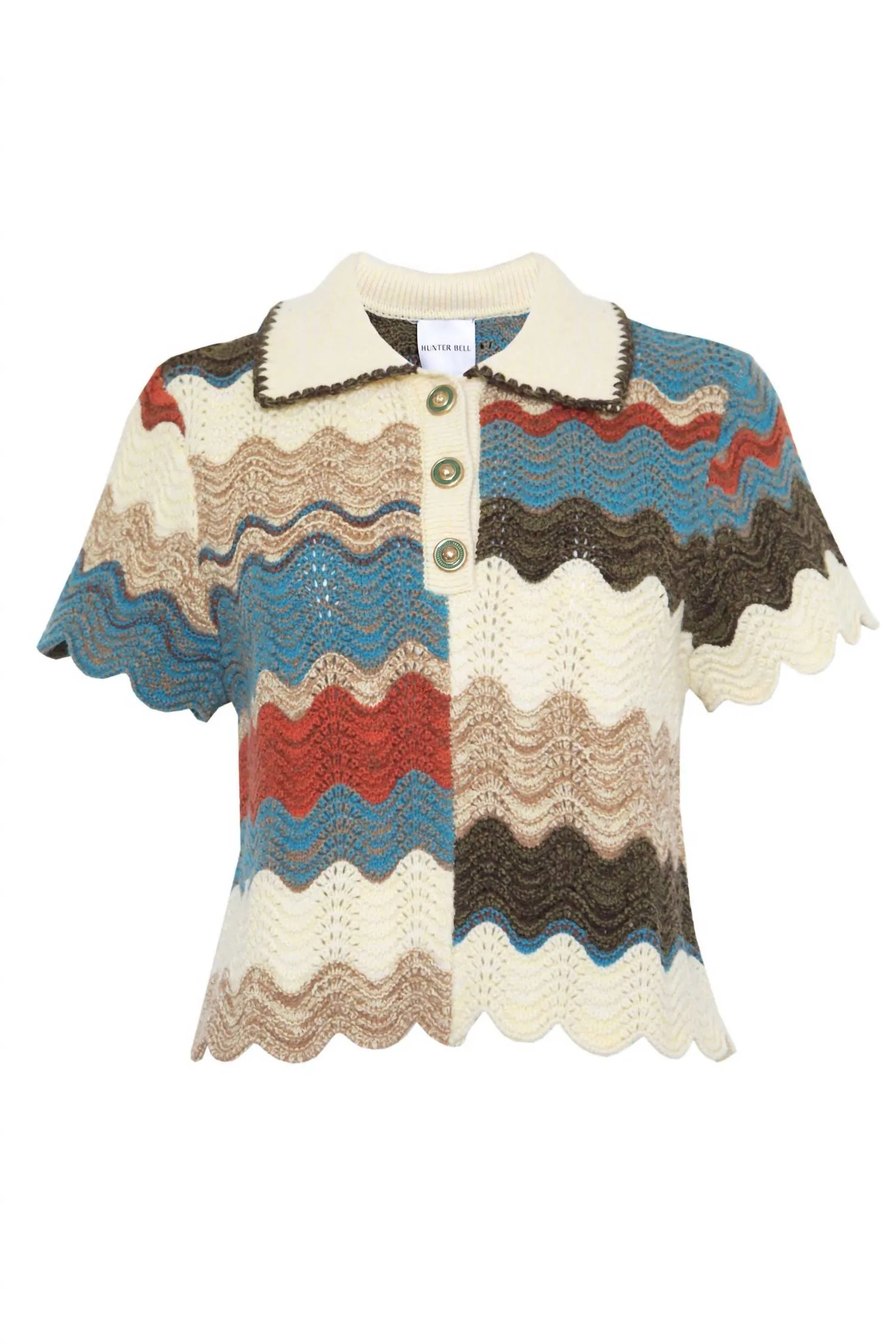 Nadine Sweater In Autumn Wave