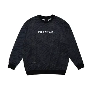 Neon Camo Sweat Shirt 'Black'
