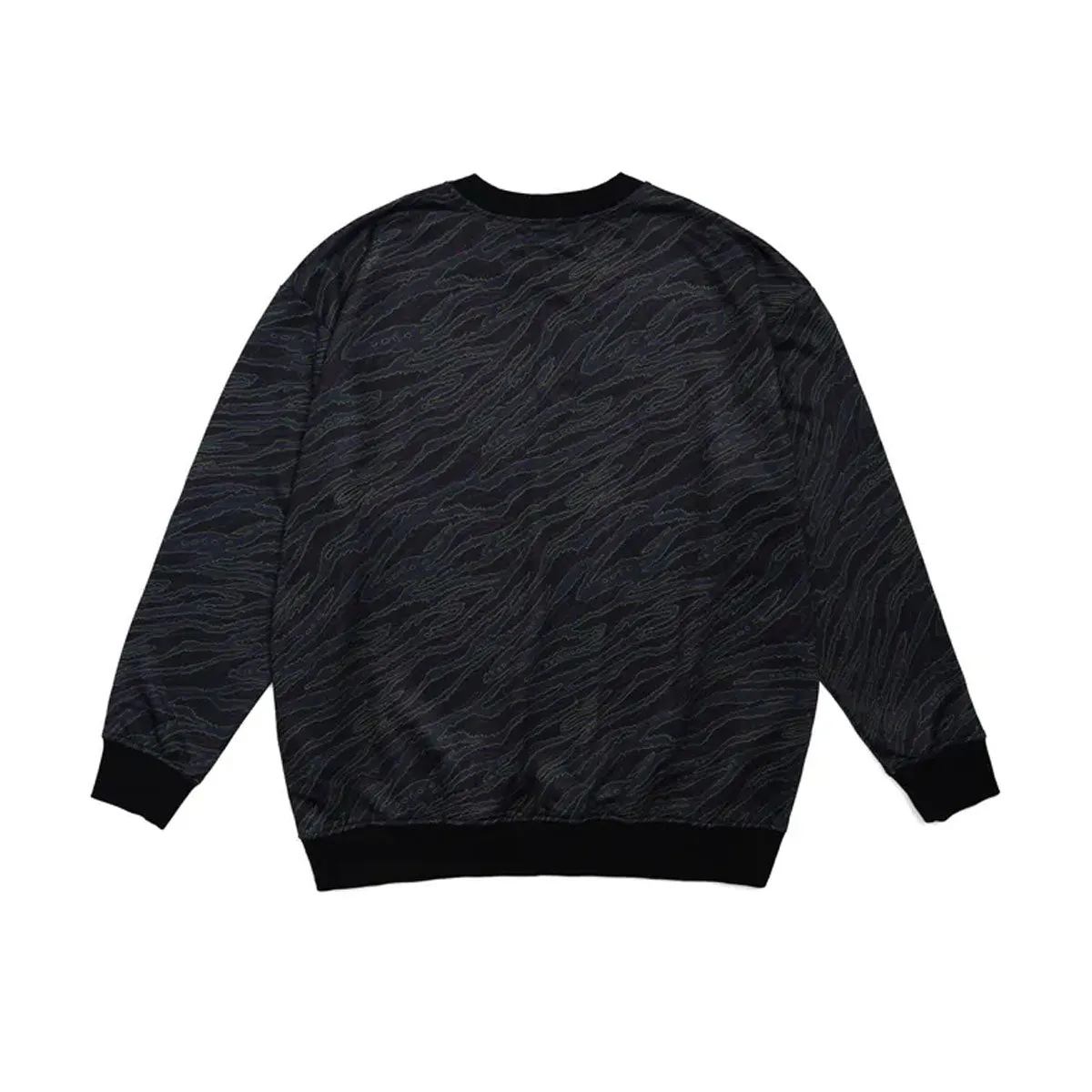 Neon Camo Sweat Shirt 'Black'