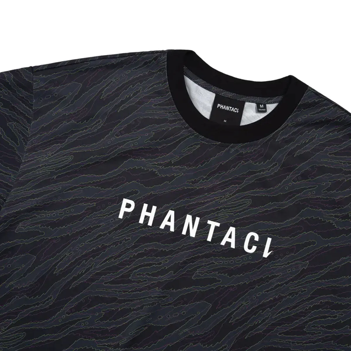 Neon Camo Tee 'Black'