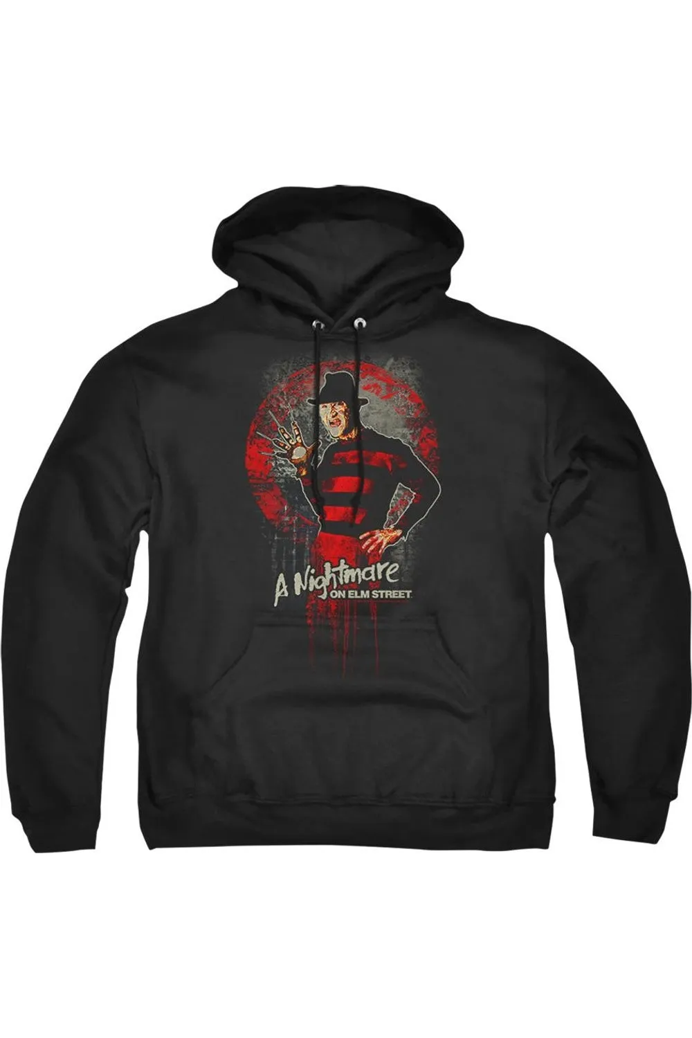 Nightmare On Elm Street This Is God Adult Pull Over Hoodie / Hooded Sweatshirt