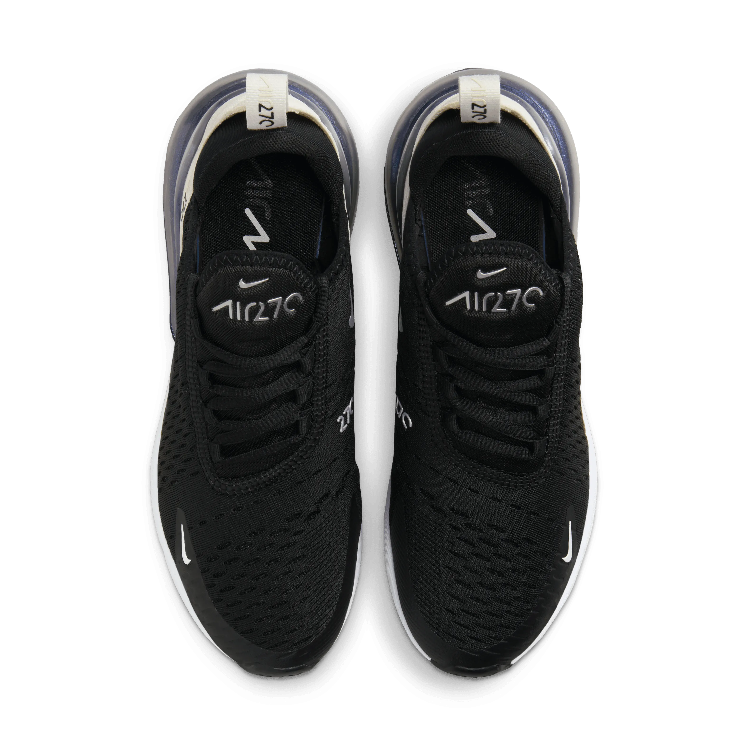 Nike - Men's Sweatpants,Women's Sweatpants,Jogger Sweatpants,Fleece Lined Sweatpants,Tapered Sweatpants Men,Custom Logo Sweatpants,Organic Cotton Sweatpants,Plus Size Women's Sweatpants Women - Air Max 270 - Black/Metallic Silver/Phantom