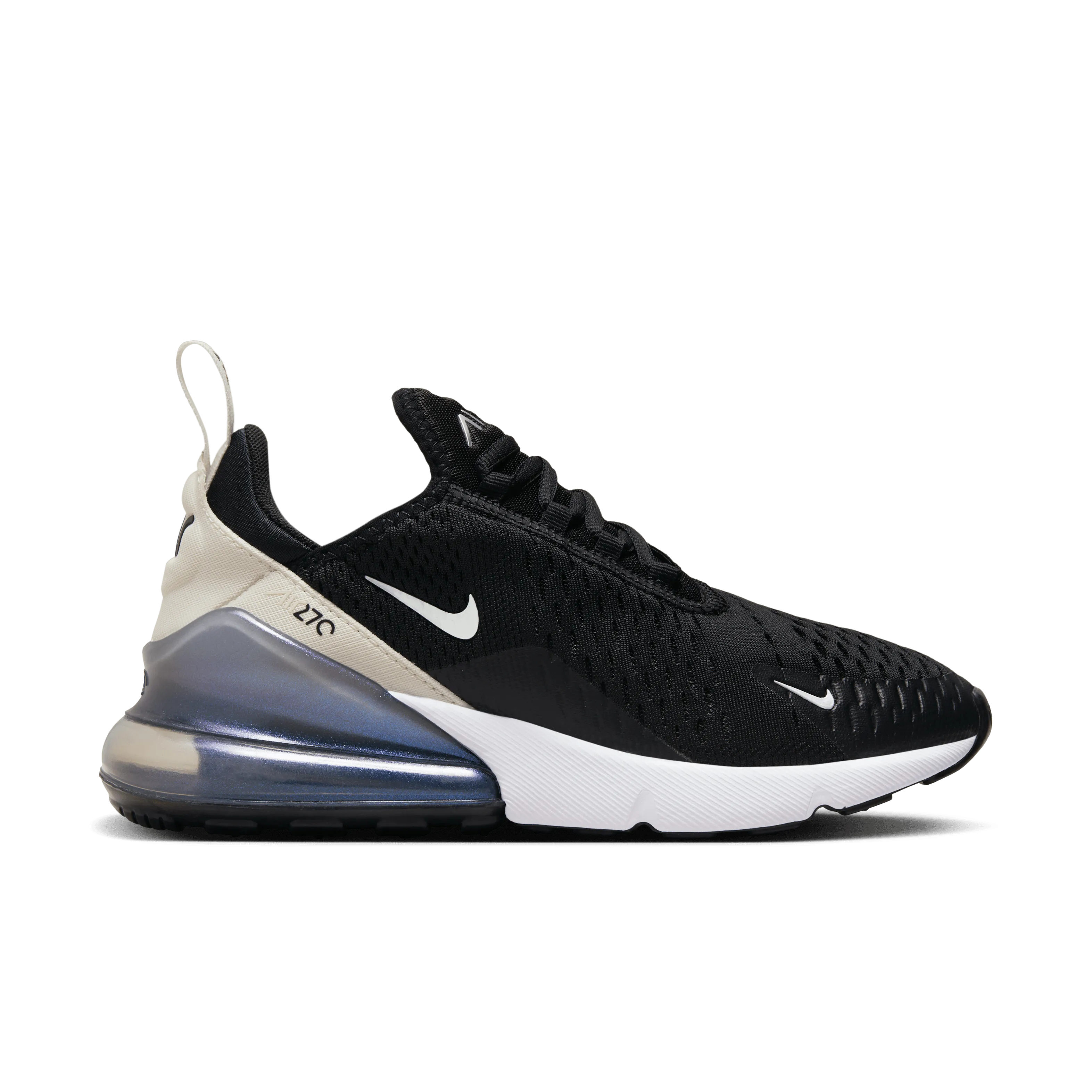 Nike - Men's Sweatpants,Women's Sweatpants,Jogger Sweatpants,Fleece Lined Sweatpants,Tapered Sweatpants Men,Custom Logo Sweatpants,Organic Cotton Sweatpants,Plus Size Women's Sweatpants Women - Air Max 270 - Black/Metallic Silver/Phantom