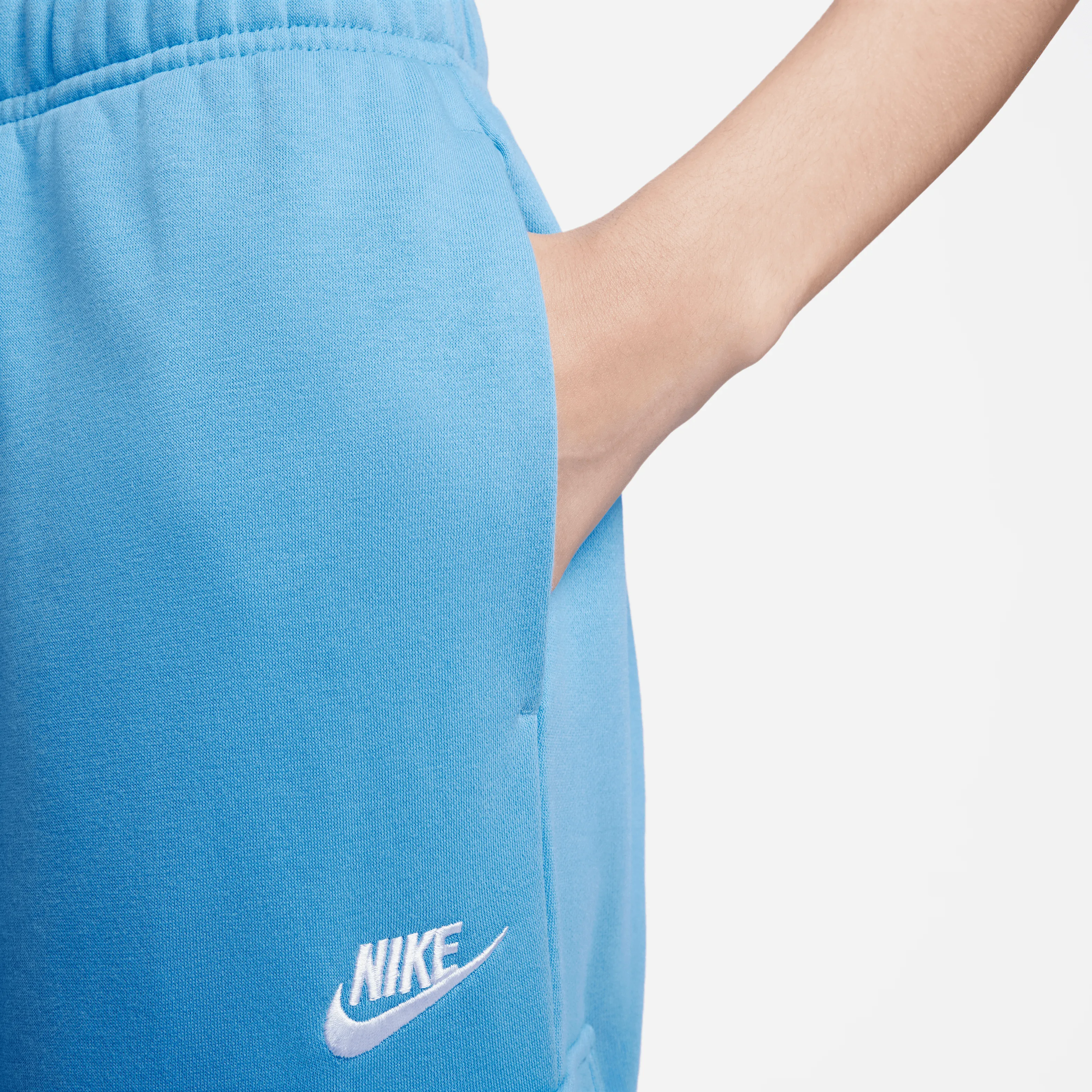 Nike - Men's Sweatpants,Women's Sweatpants,Jogger Sweatpants,Fleece Lined Sweatpants,Tapered Sweatpants Men,Custom Logo Sweatpants,Organic Cotton Sweatpants,Plus Size Women's Sweatpants Women - Club Cargo Sweatpants - University Blue/White
