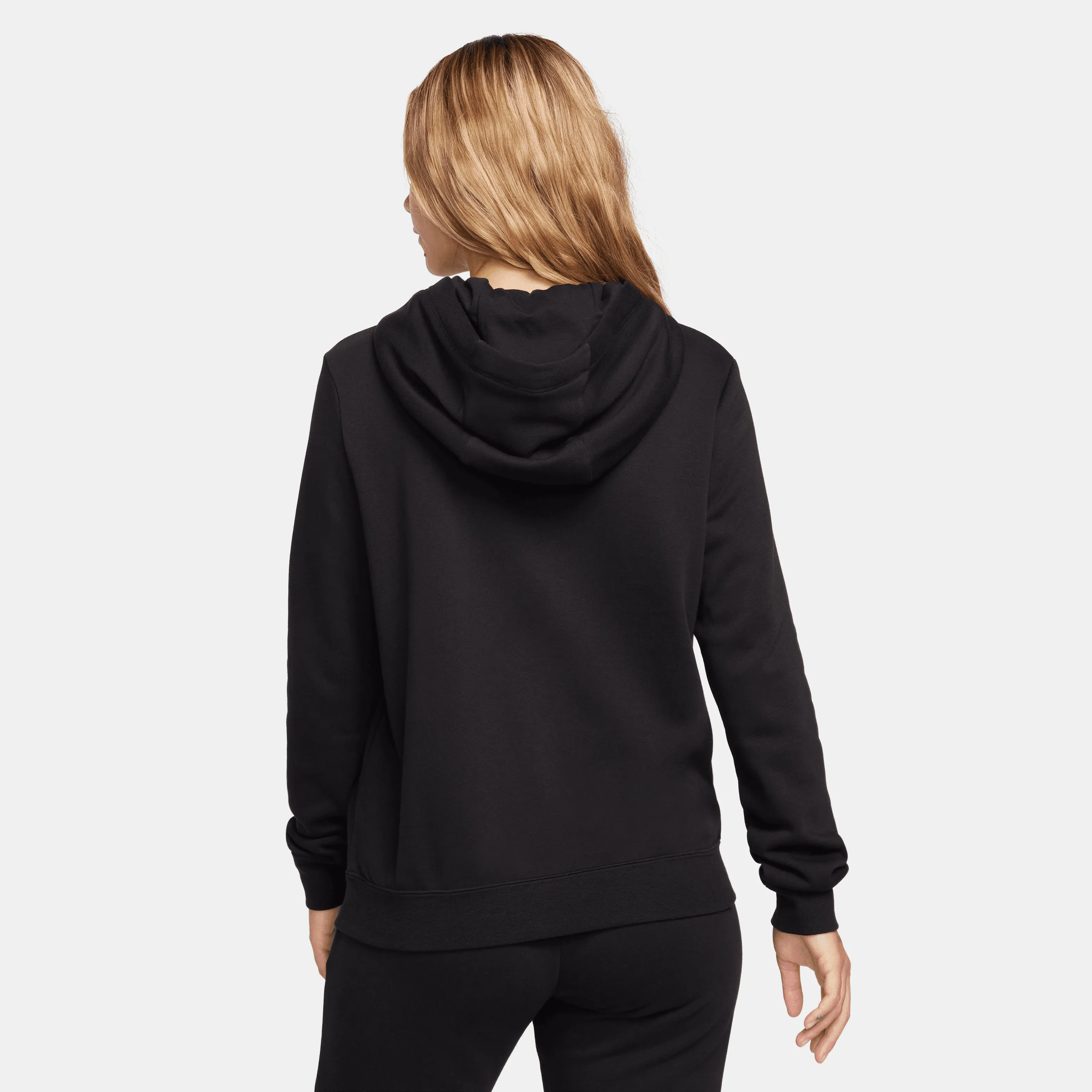 Nike - Men's Sweatpants,Women's Sweatpants,Jogger Sweatpants,Fleece Lined Sweatpants,Tapered Sweatpants Men,Custom Logo Sweatpants,Organic Cotton Sweatpants,Plus Size Women's Sweatpants Women - Club Full-Shine Pullover Hoodie - Black