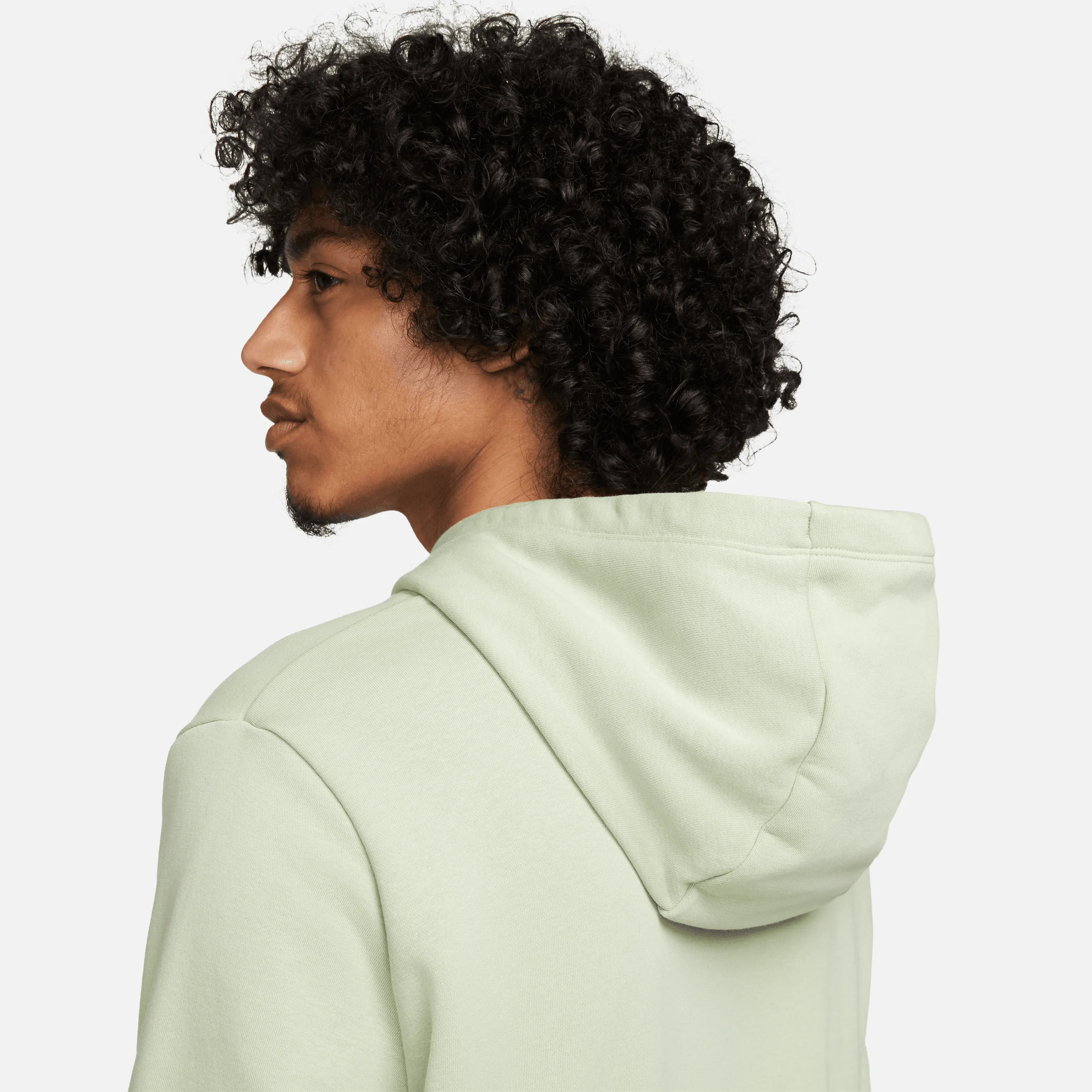 Nike - Men's Sweatpants,Women's Sweatpants,Jogger Sweatpants,Fleece Lined Sweatpants,Tapered Sweatpants Men,Custom Logo Sweatpants,Organic Cotton Sweatpants,Plus Size Women's Sweatpants Women - Club Pullover Hoodie - Honeydew/White